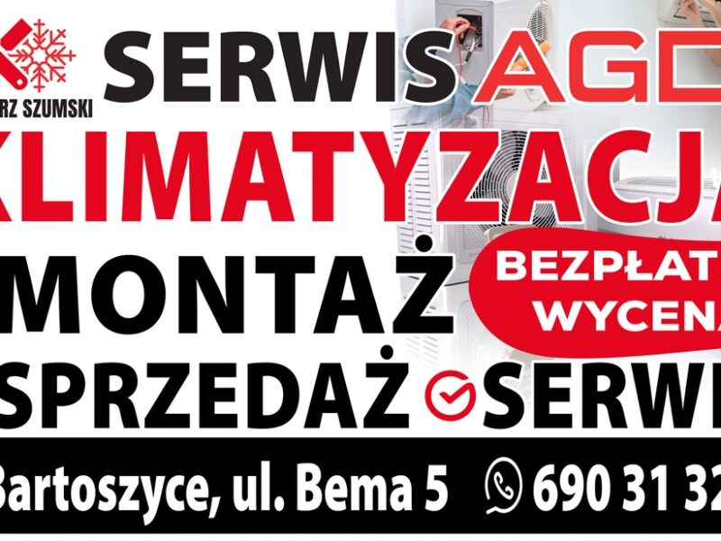 Klimatyzacja - Serwis AGD Grzegorz Szumski